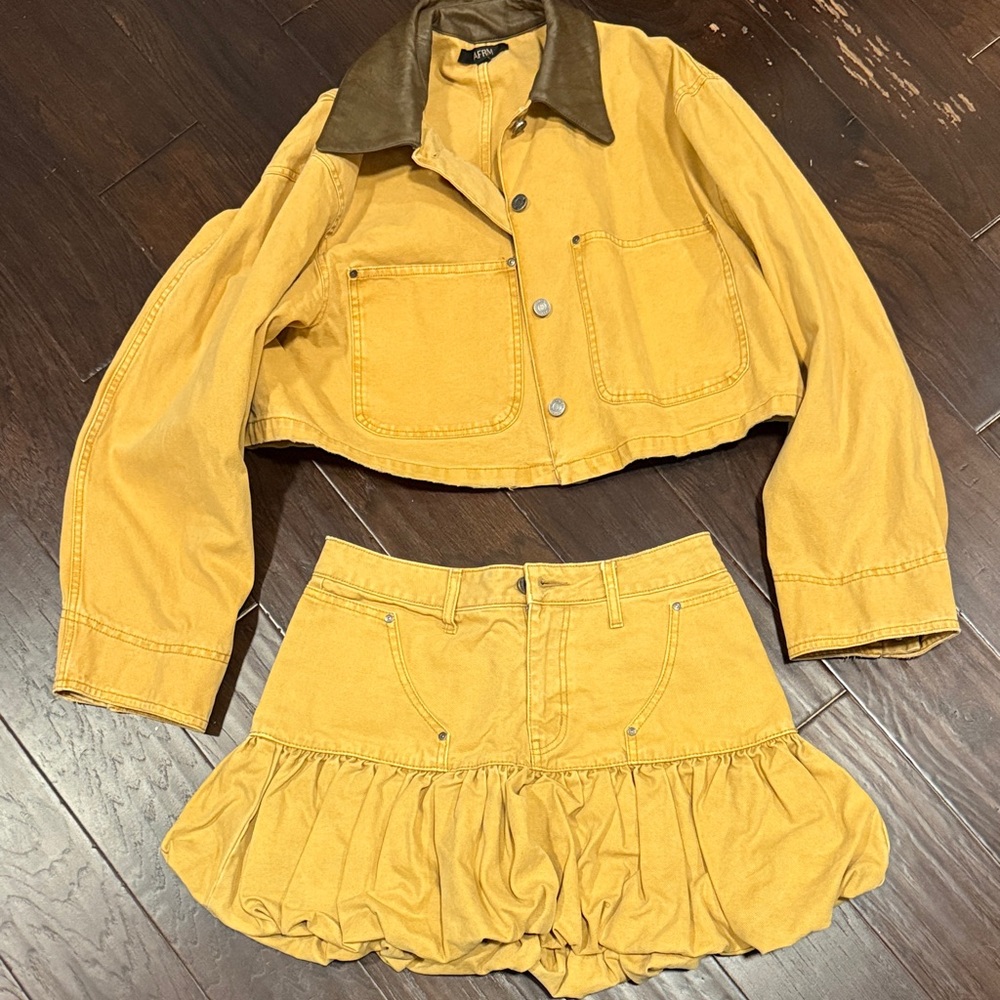 AFRM denim set